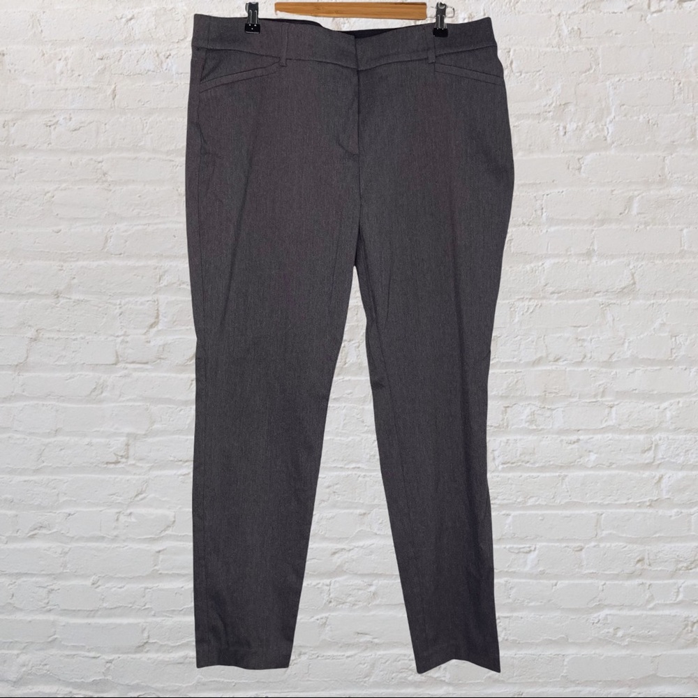 Ricki's skinny leg stretch grey dress pants with pockets and belt loops